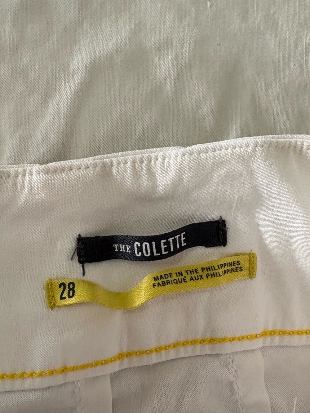 Anthropologie Maeve The Collette White Pants - Picture 4 of 12